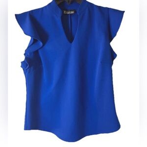 7th Avenue North Elegant Blue Women's Top